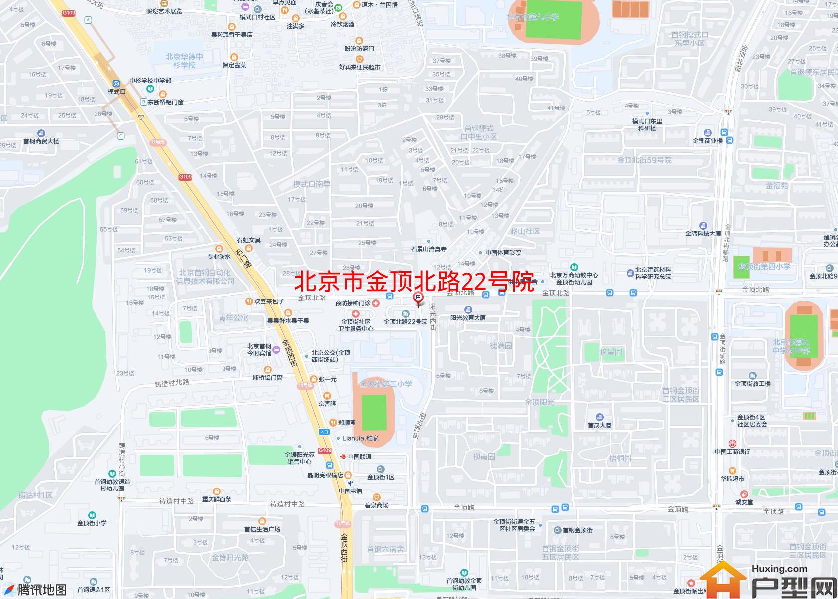 金顶北路22号院小区 - 户型网