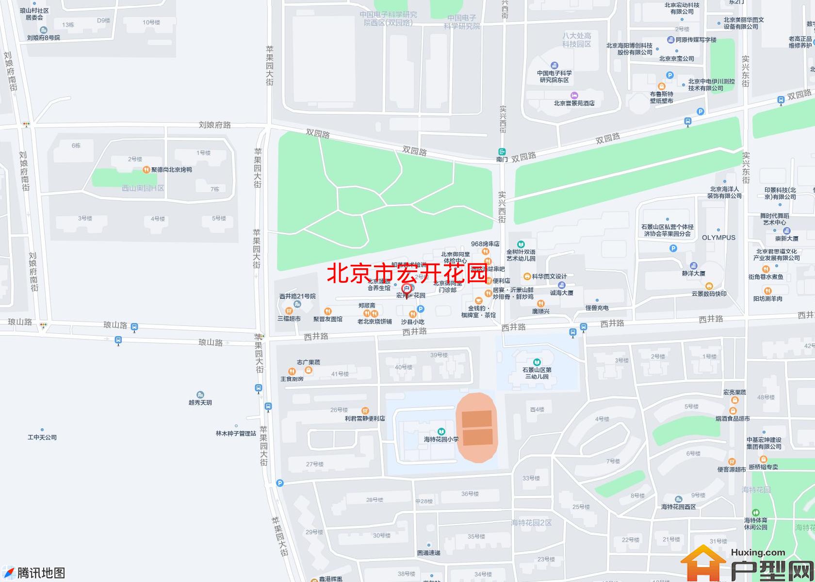 宏开花园小区 - 户型网