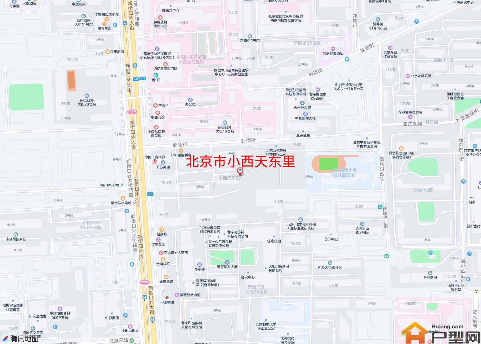 小西天东里小区 - 户型网