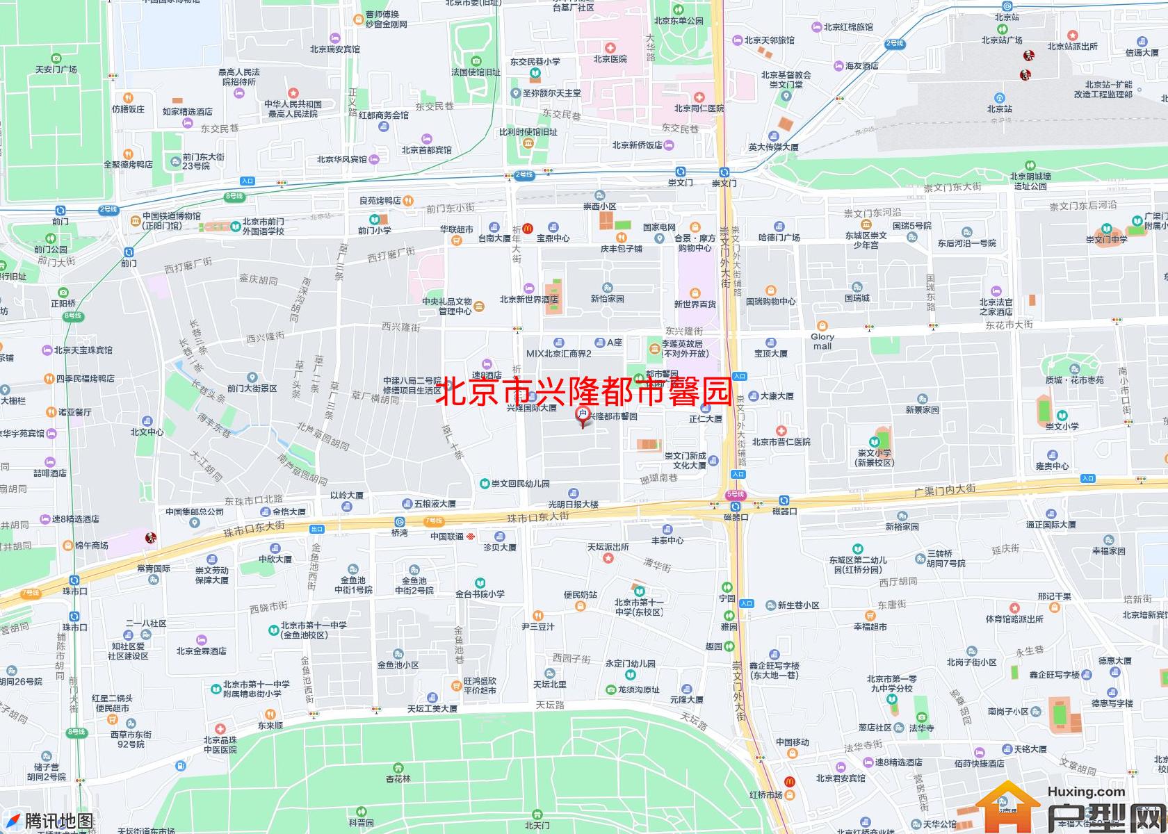 兴隆都市馨园小区 - 户型网
