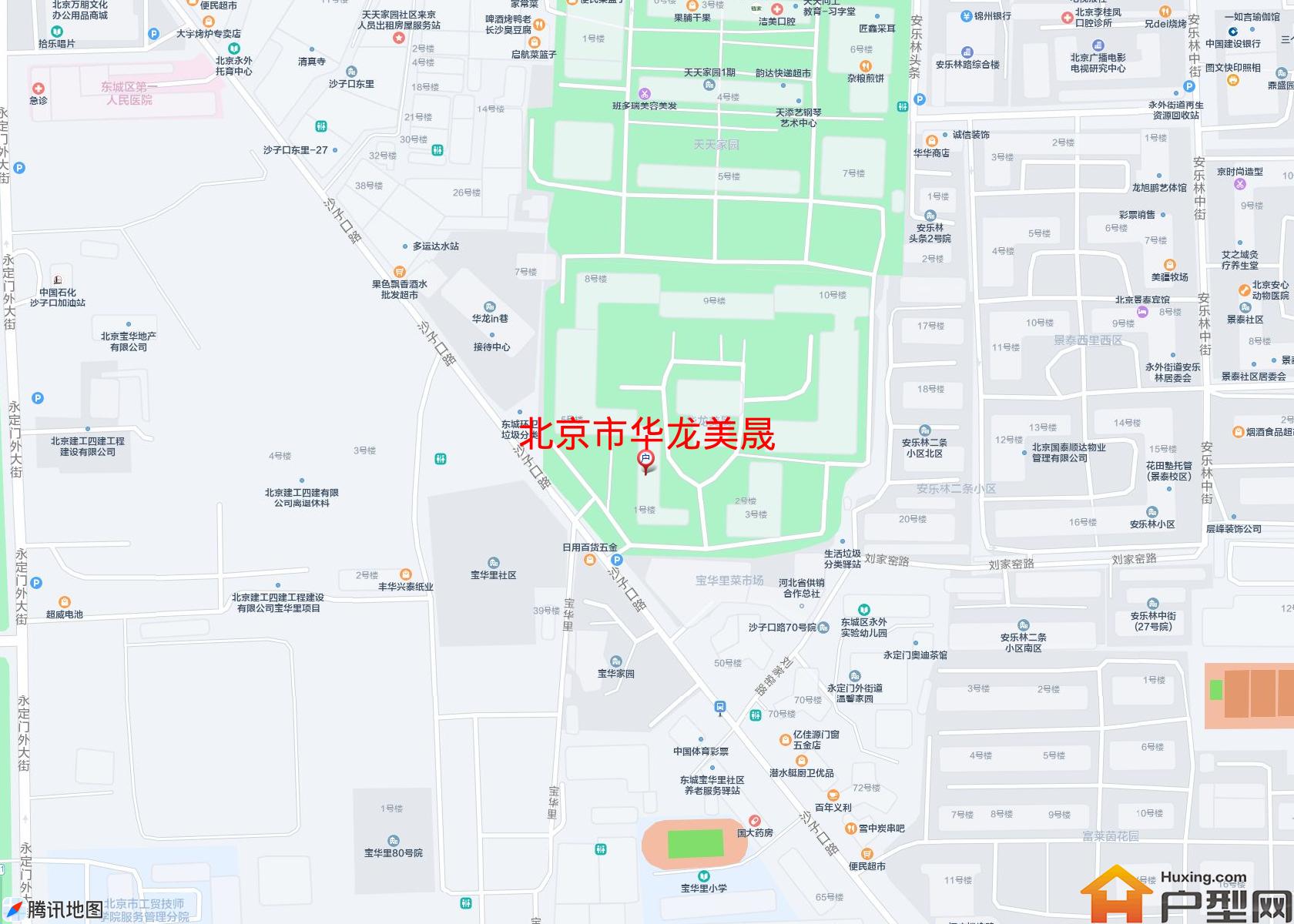 华龙美晟小区 - 户型网