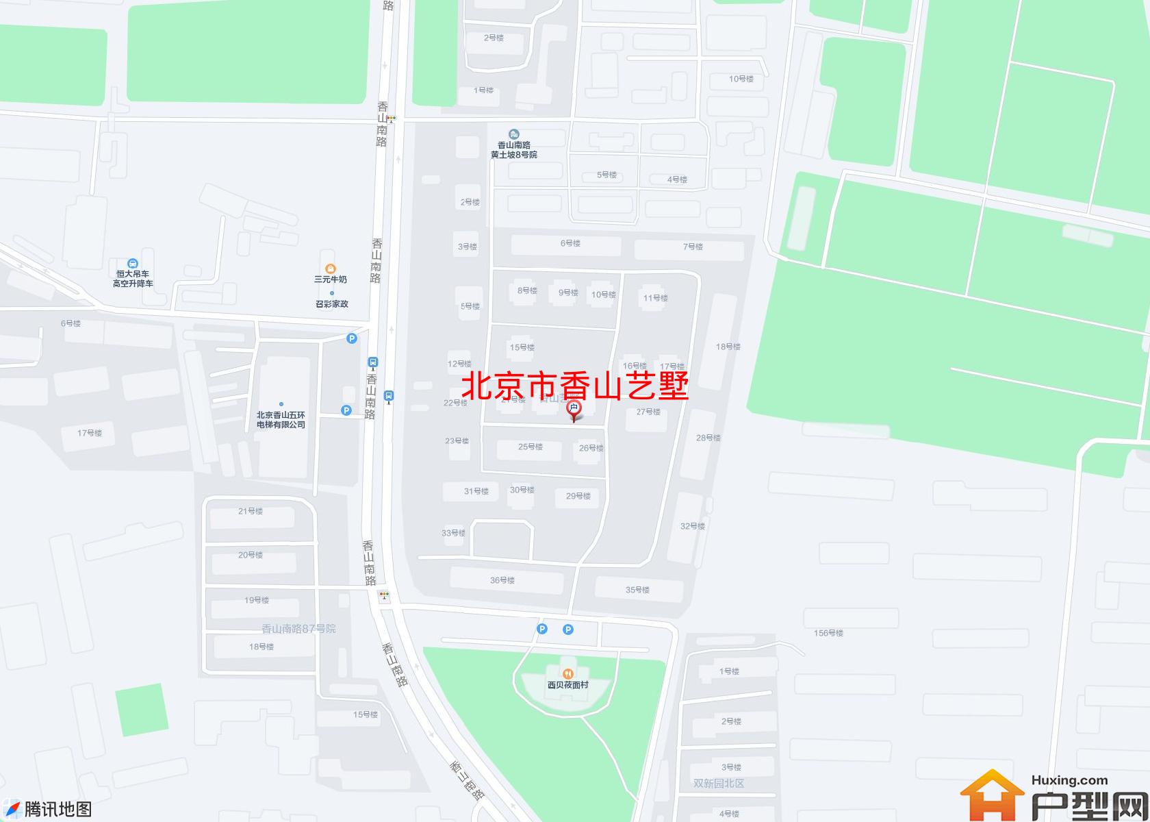 香山艺墅小区 - 户型网 香山艺墅小区 - 户型网