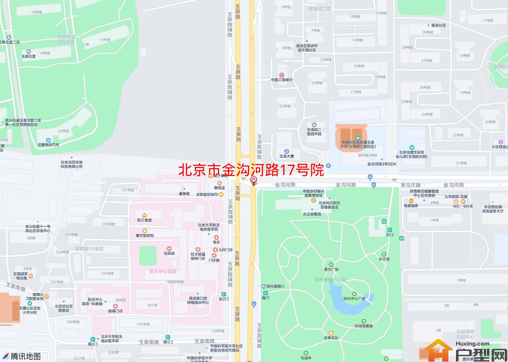 金沟河路17号院小区 - 户型网