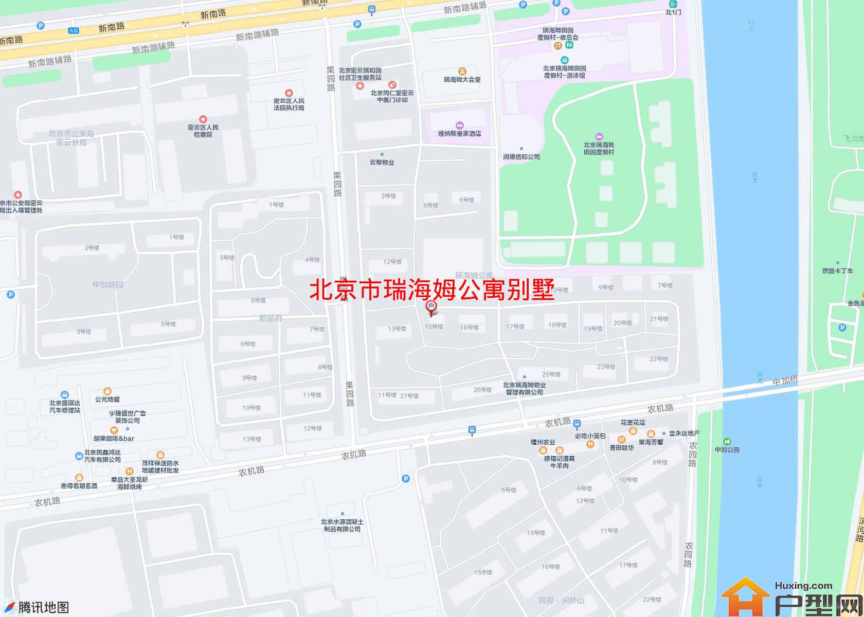 瑞海姆公寓别墅小区 - 户型网