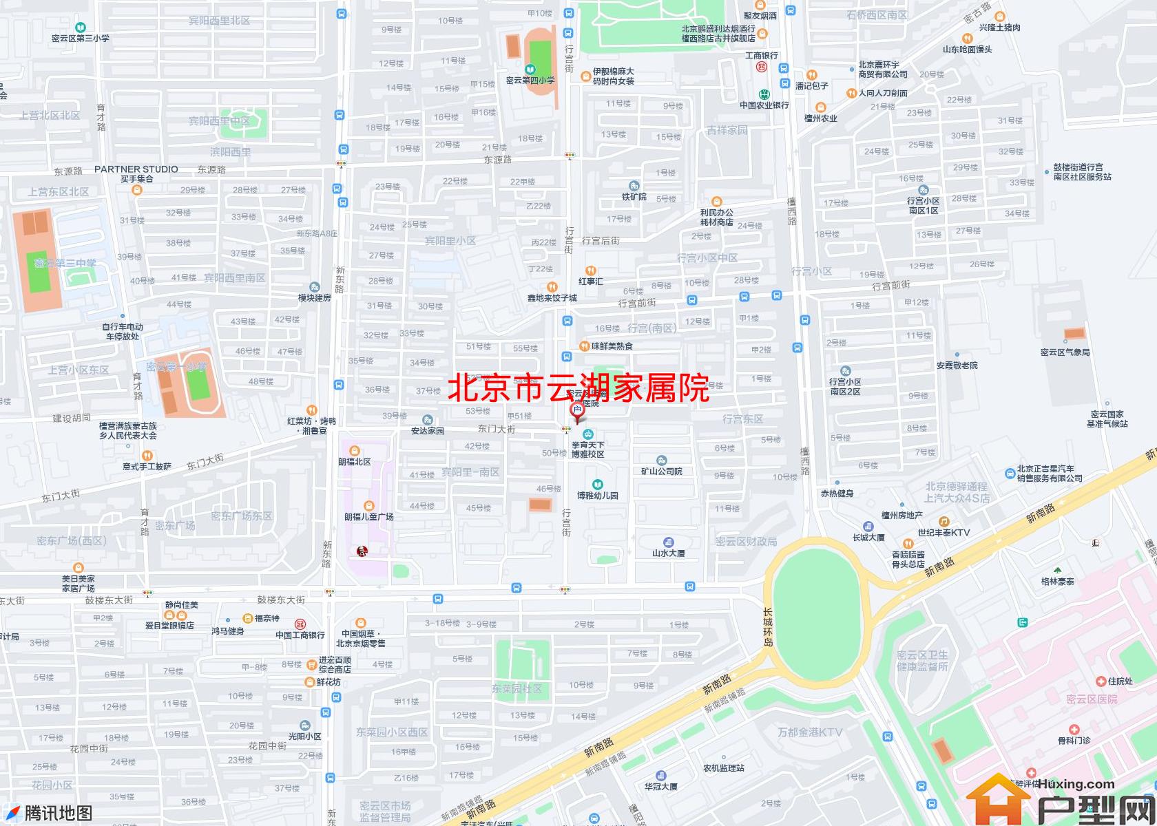 云湖家属院小区 - 户型网