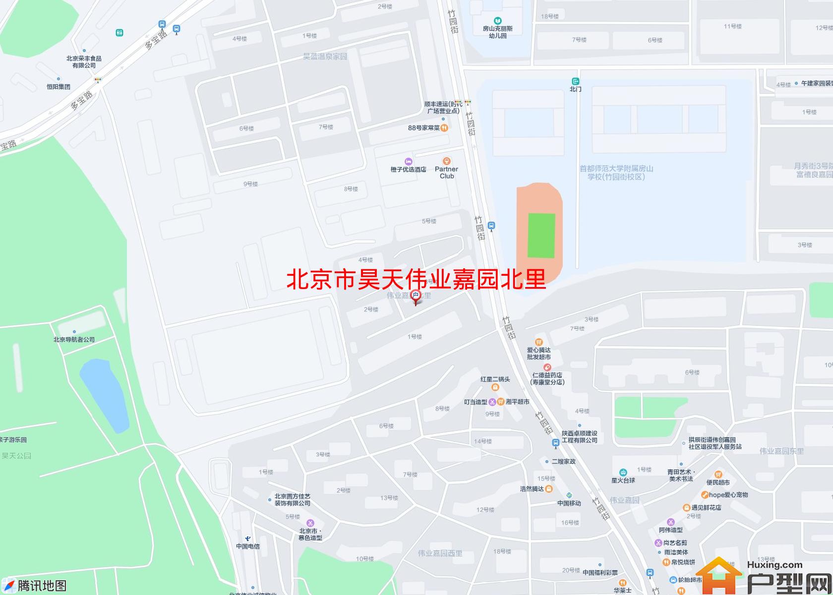 昊天伟业嘉园北里小区 - 户型网
