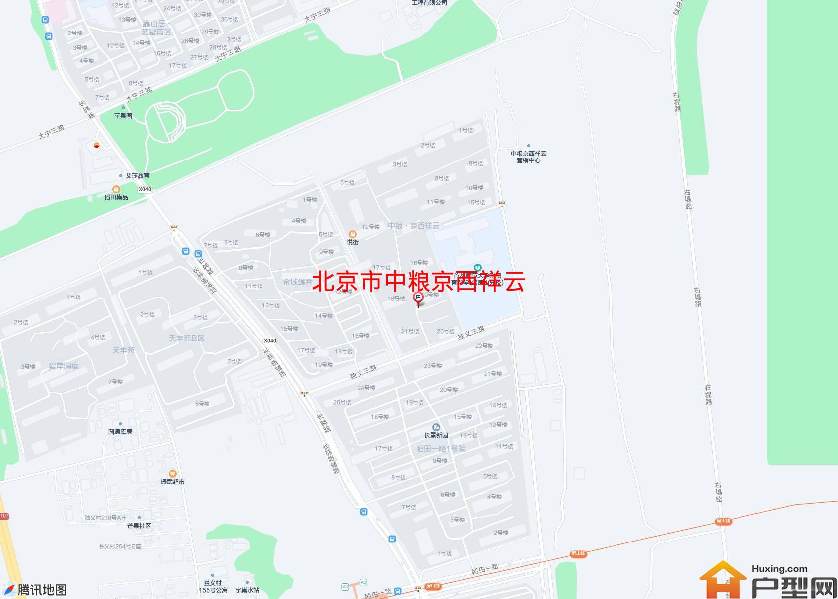 中粮京西祥云小区 - 户型网