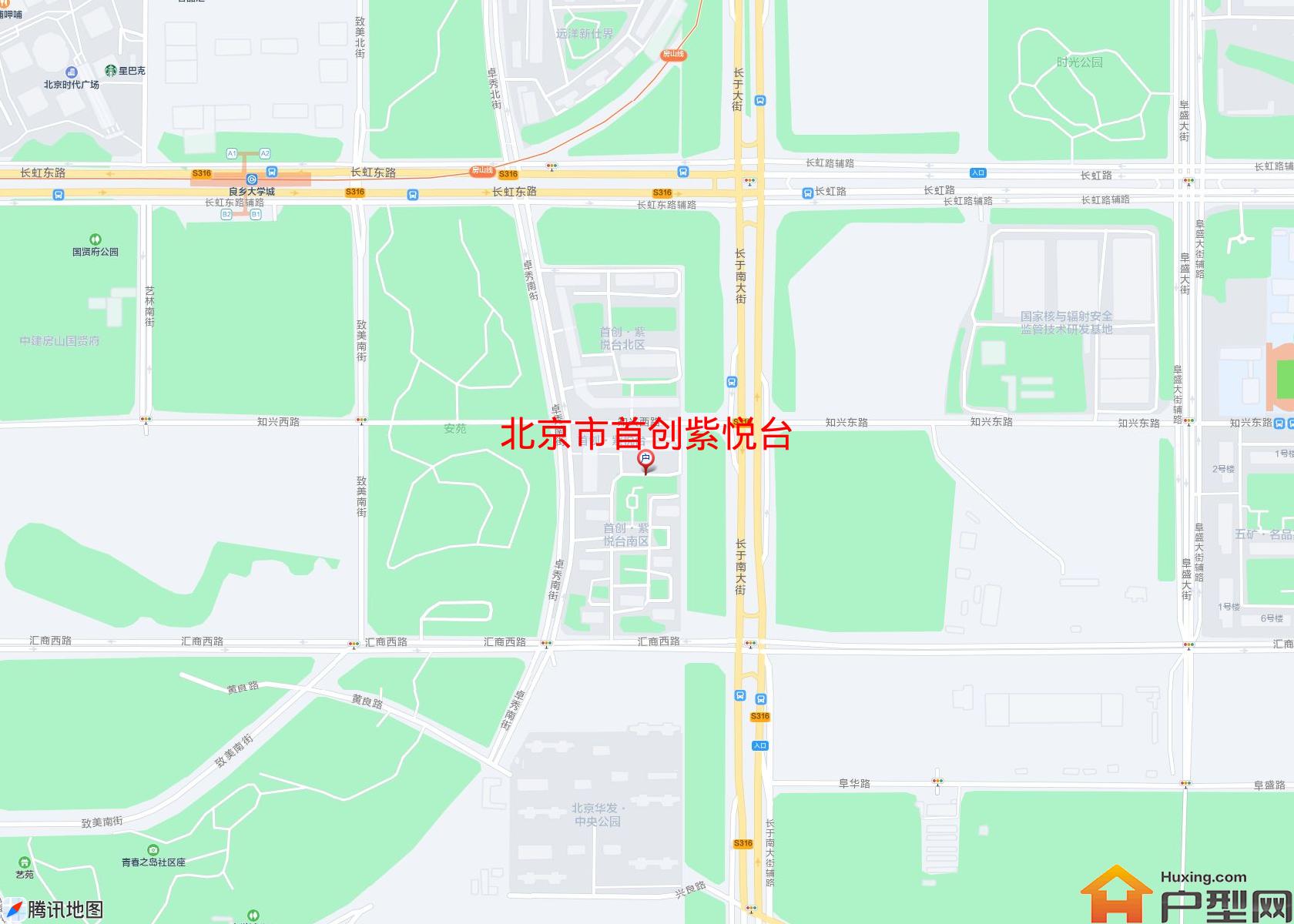 首创紫悦台小区 - 户型网