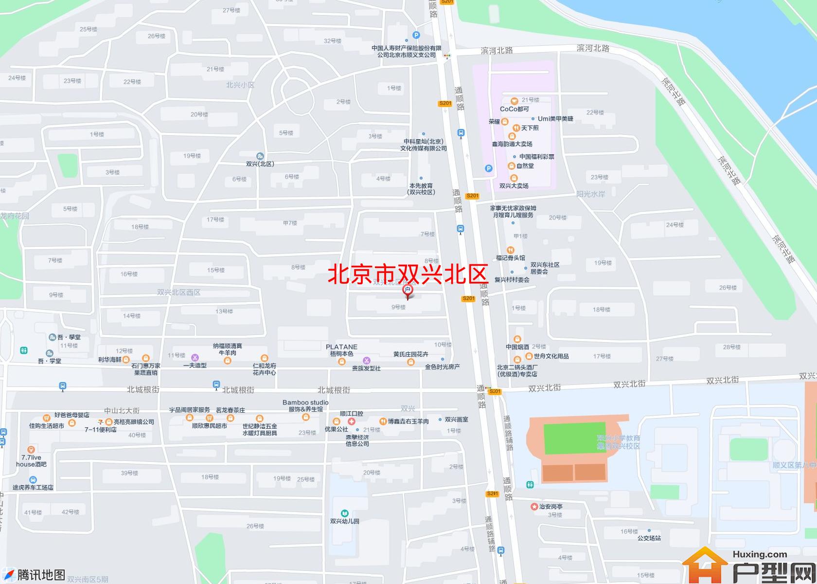 双兴北区小区 - 户型网