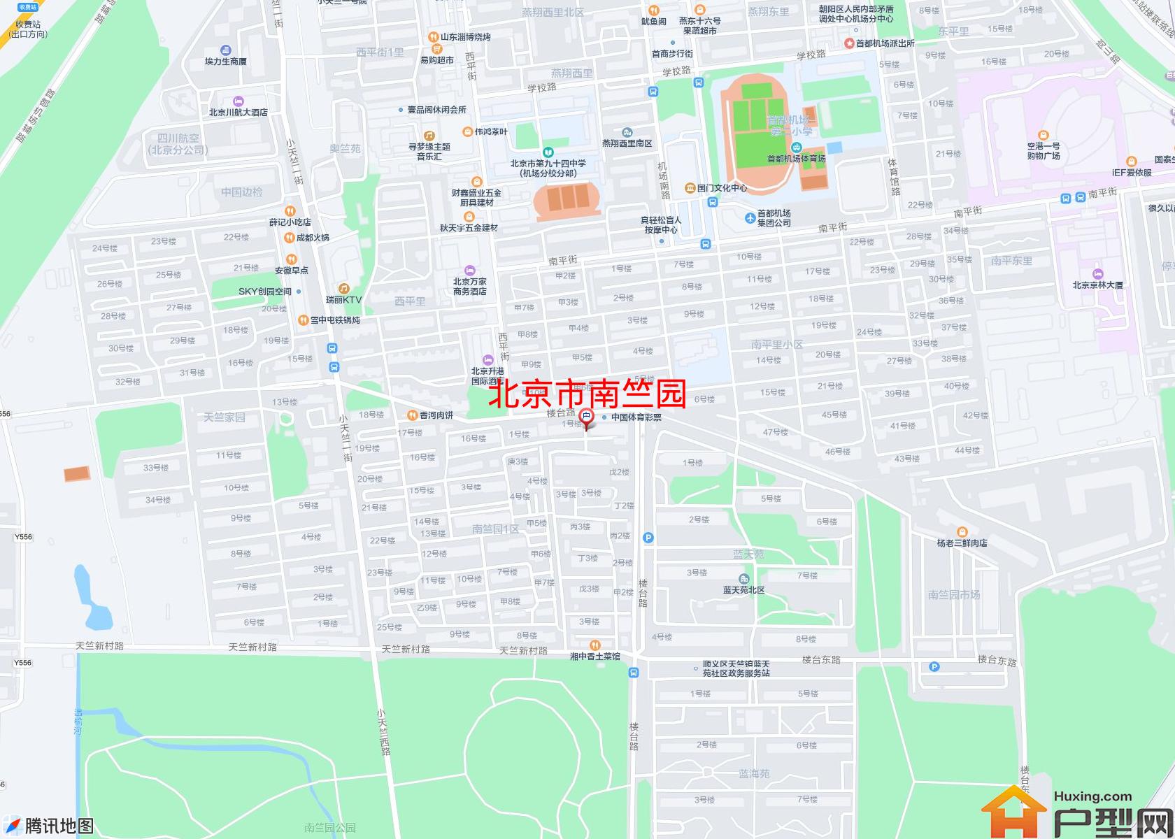 南竺园小区 - 户型网