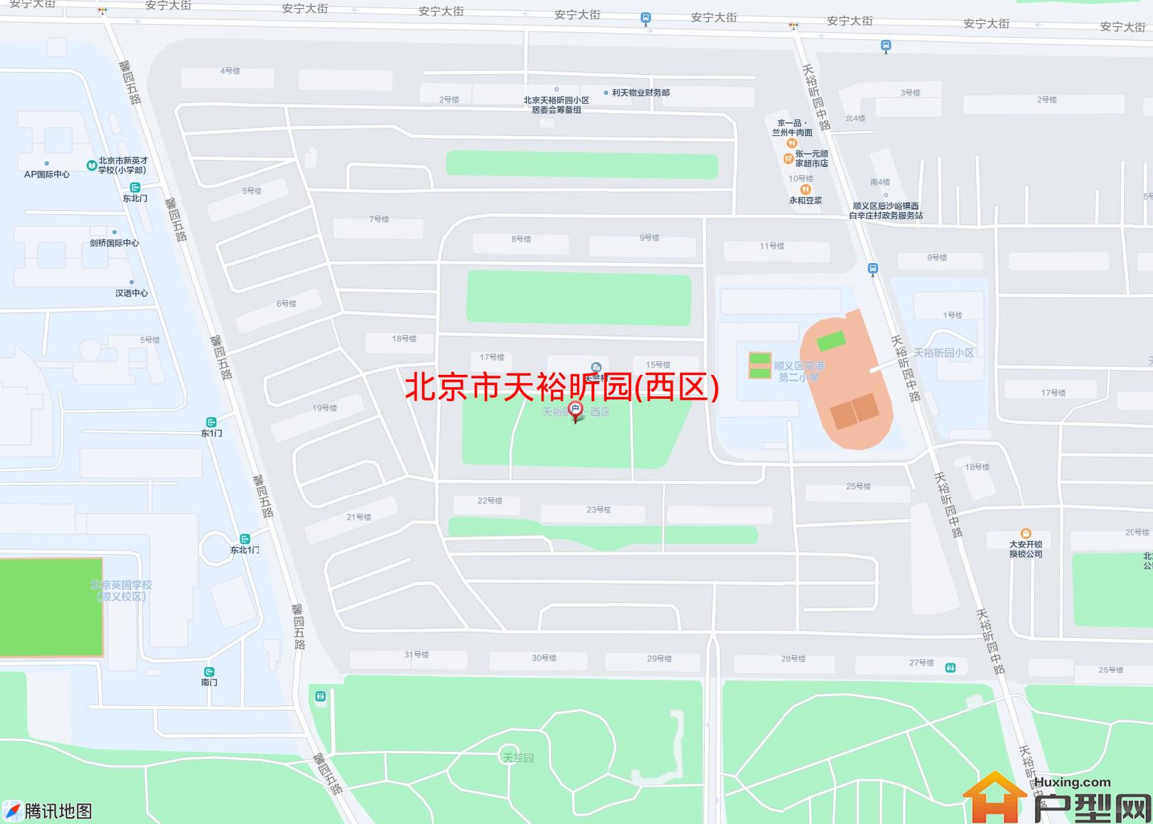 天裕昕园(西区)小区 - 户型网