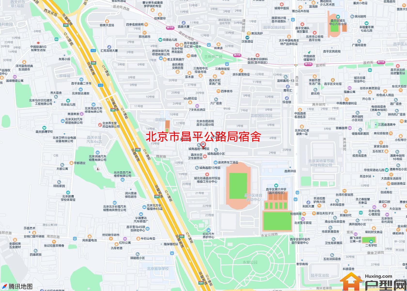 昌平公路局宿舍小区 - 户型网