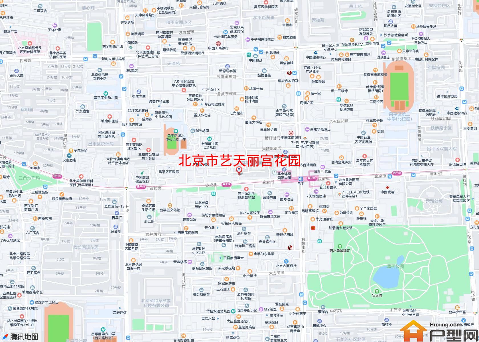 艺天丽宫花园小区 - 户型网
