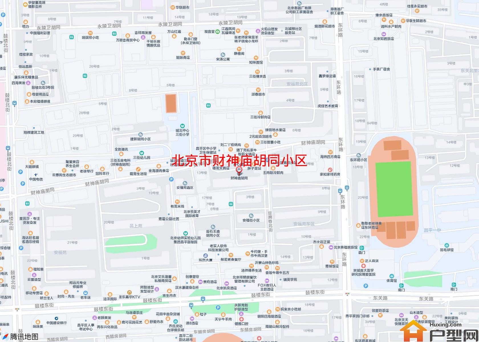 财神庙胡同小区小区 - 户型网