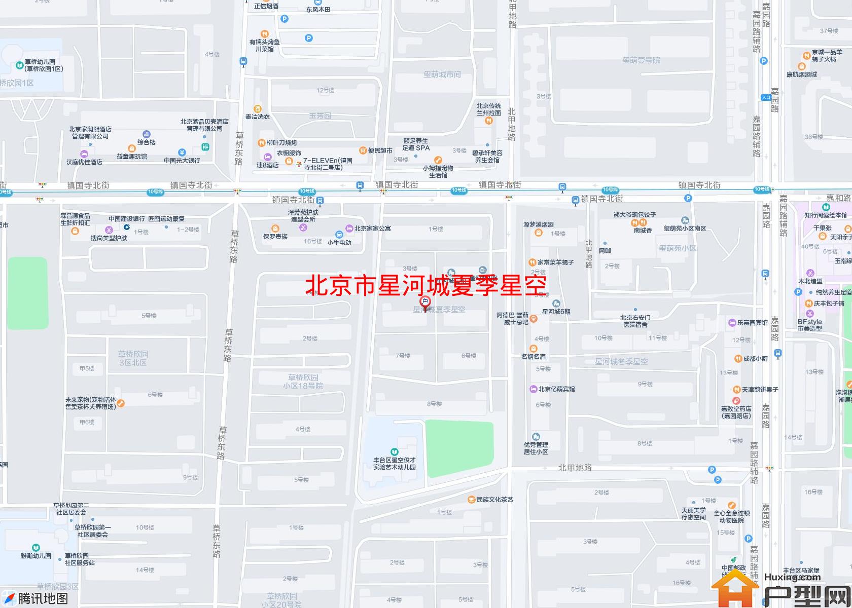 星河城夏季星空小区 - 户型网
