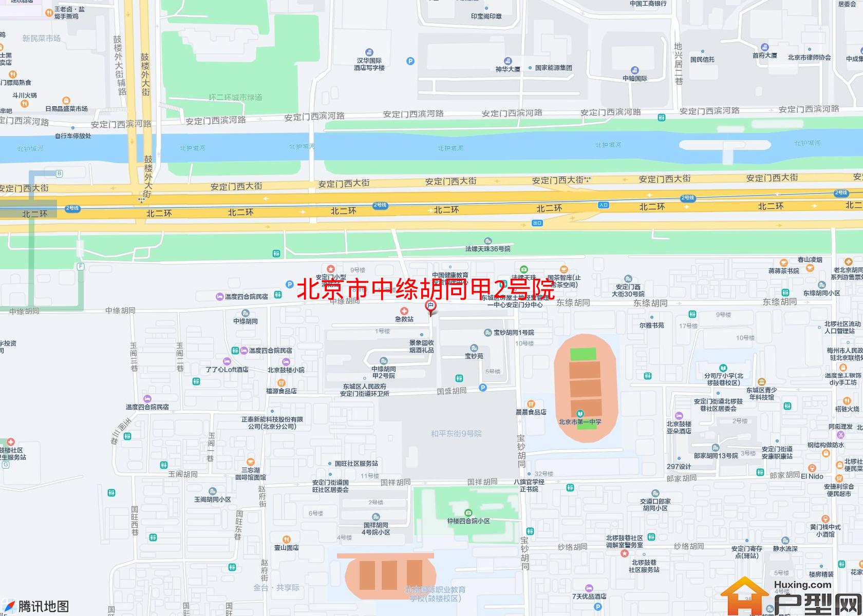 中绦胡同甲2号院小区 - 户型网