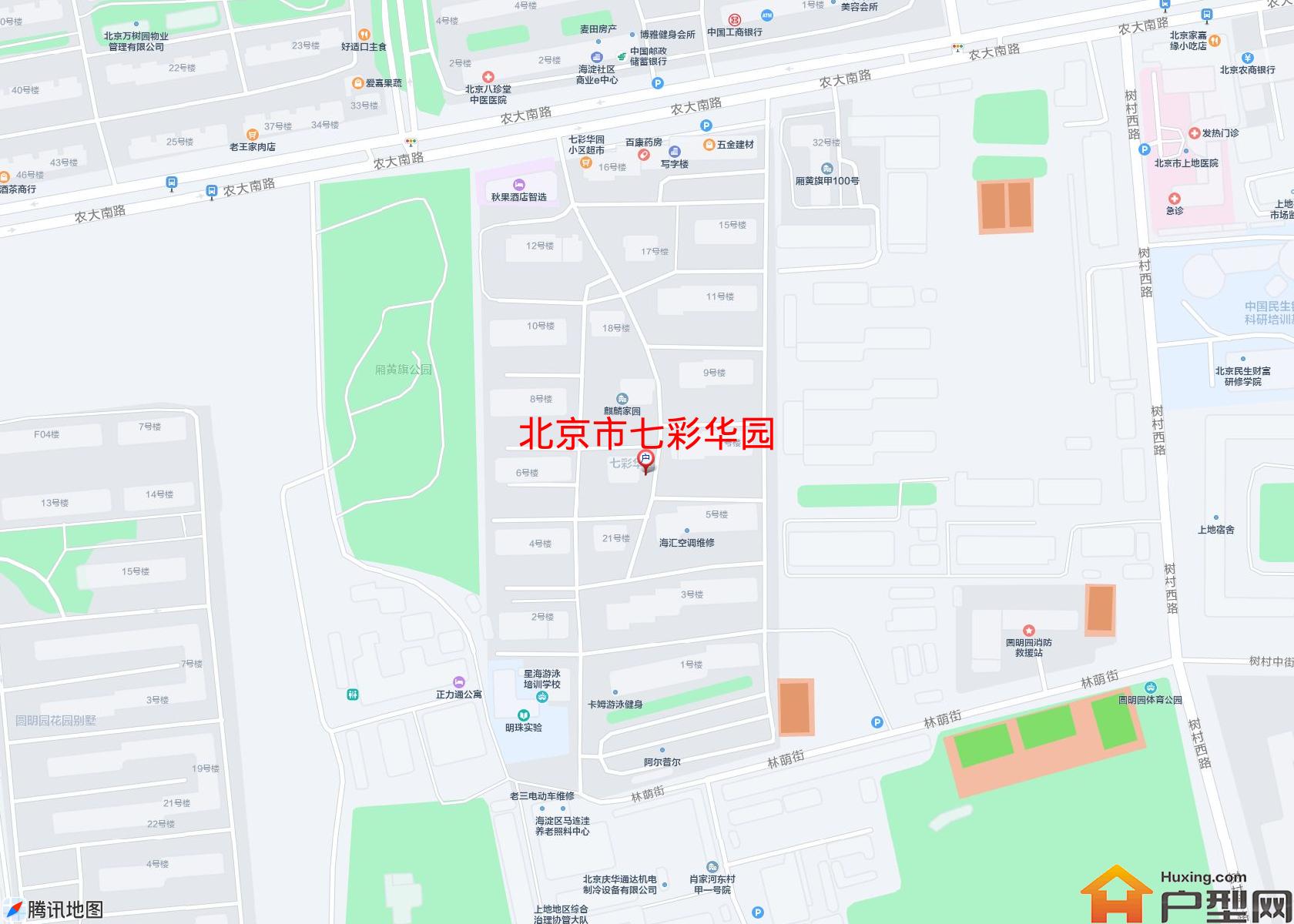 七彩华园小区 - 户型网 七彩华园小区 - 户型网