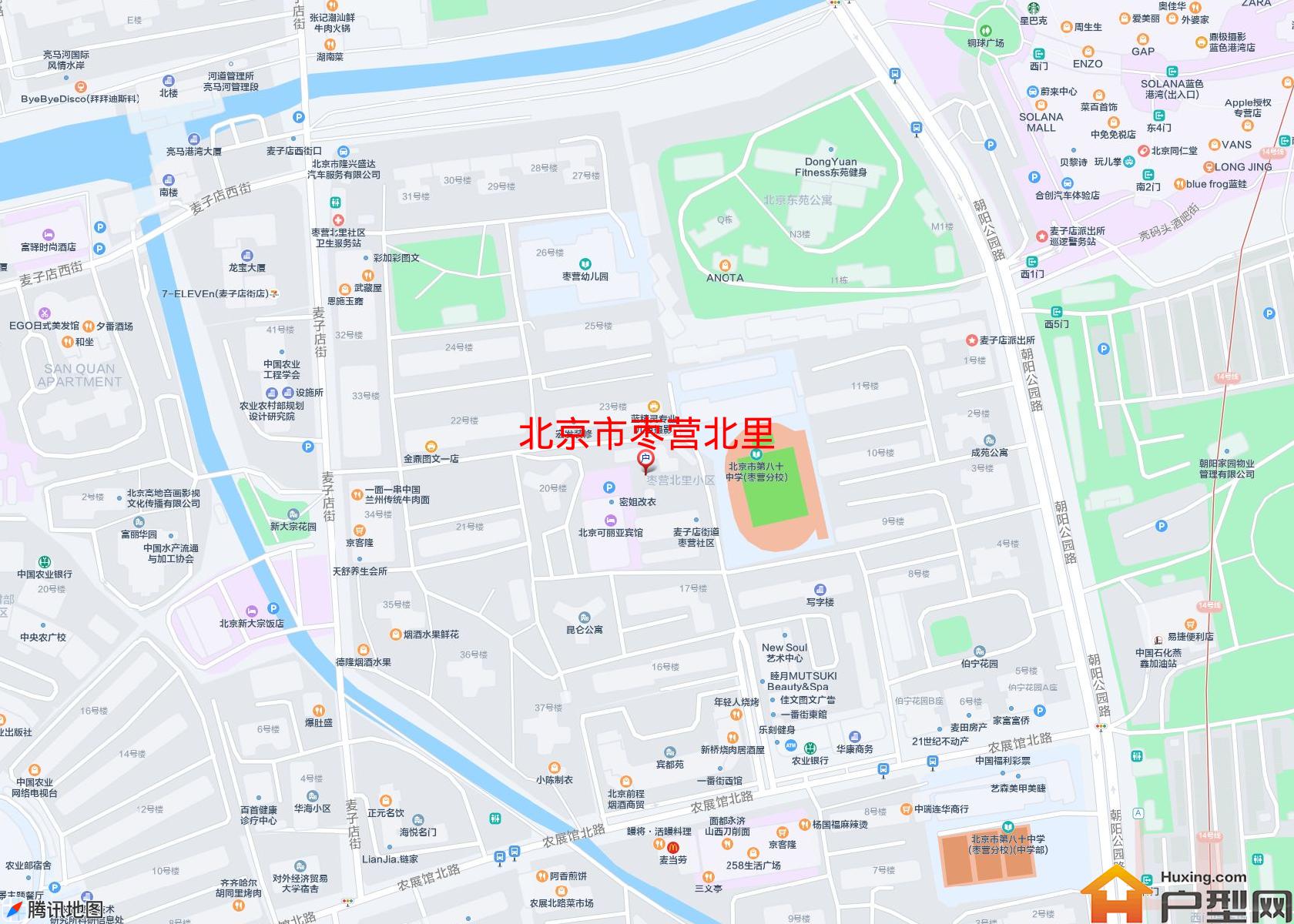 枣营北里小区 - 户型网 枣营北里小区 - 户型网