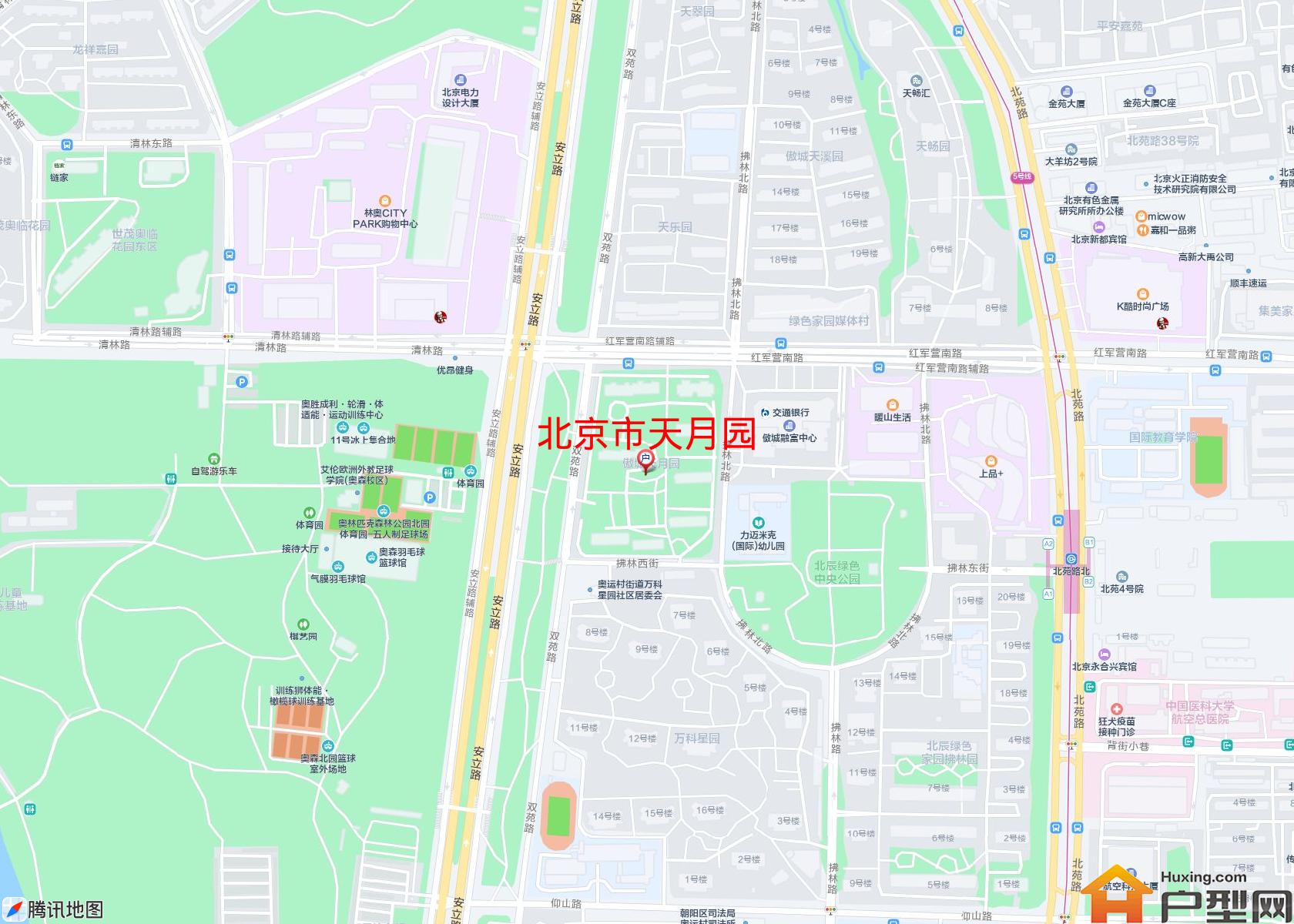 天月园小区 - 户型网