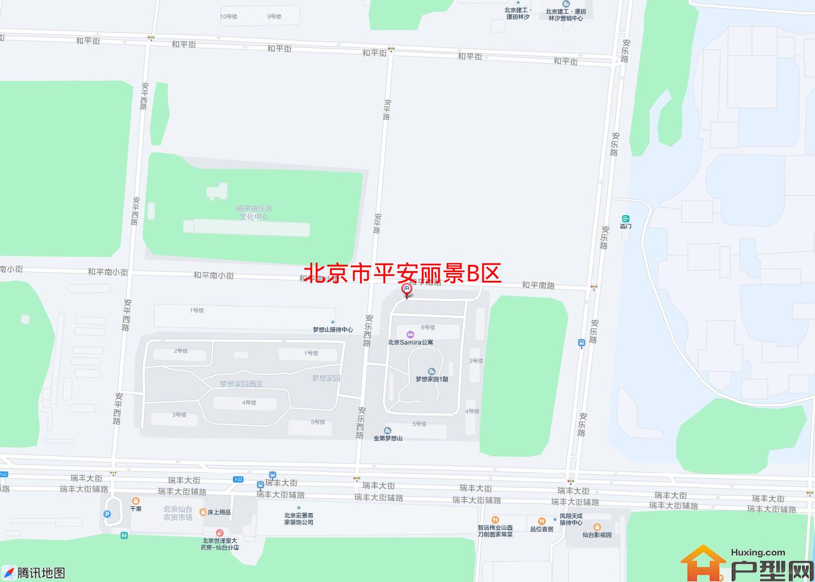 平安丽景B区小区 - 户型网