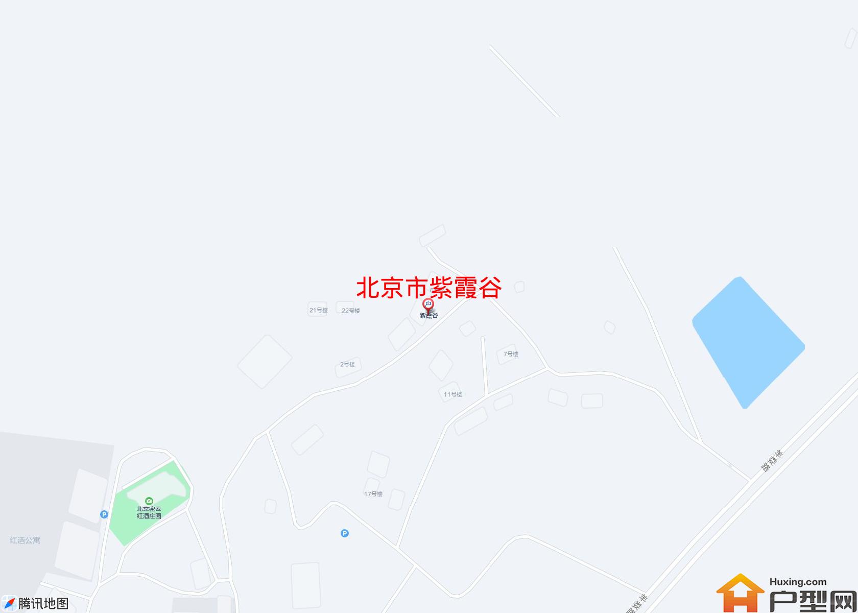 紫霞谷小区 - 户型网