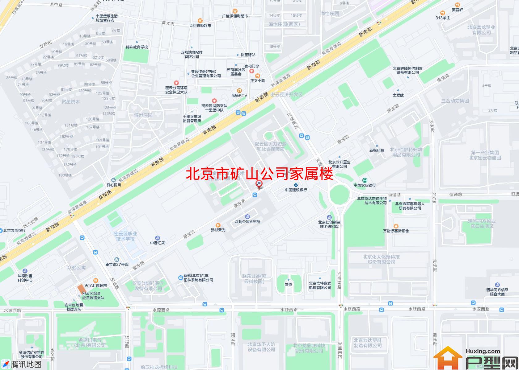 矿山公司家属楼小区 - 户型网