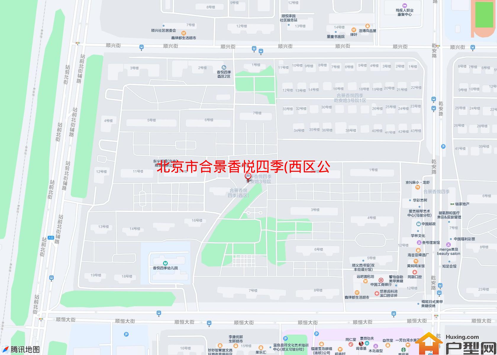 合景香悦四季(西区公寓)小区 - 户型网