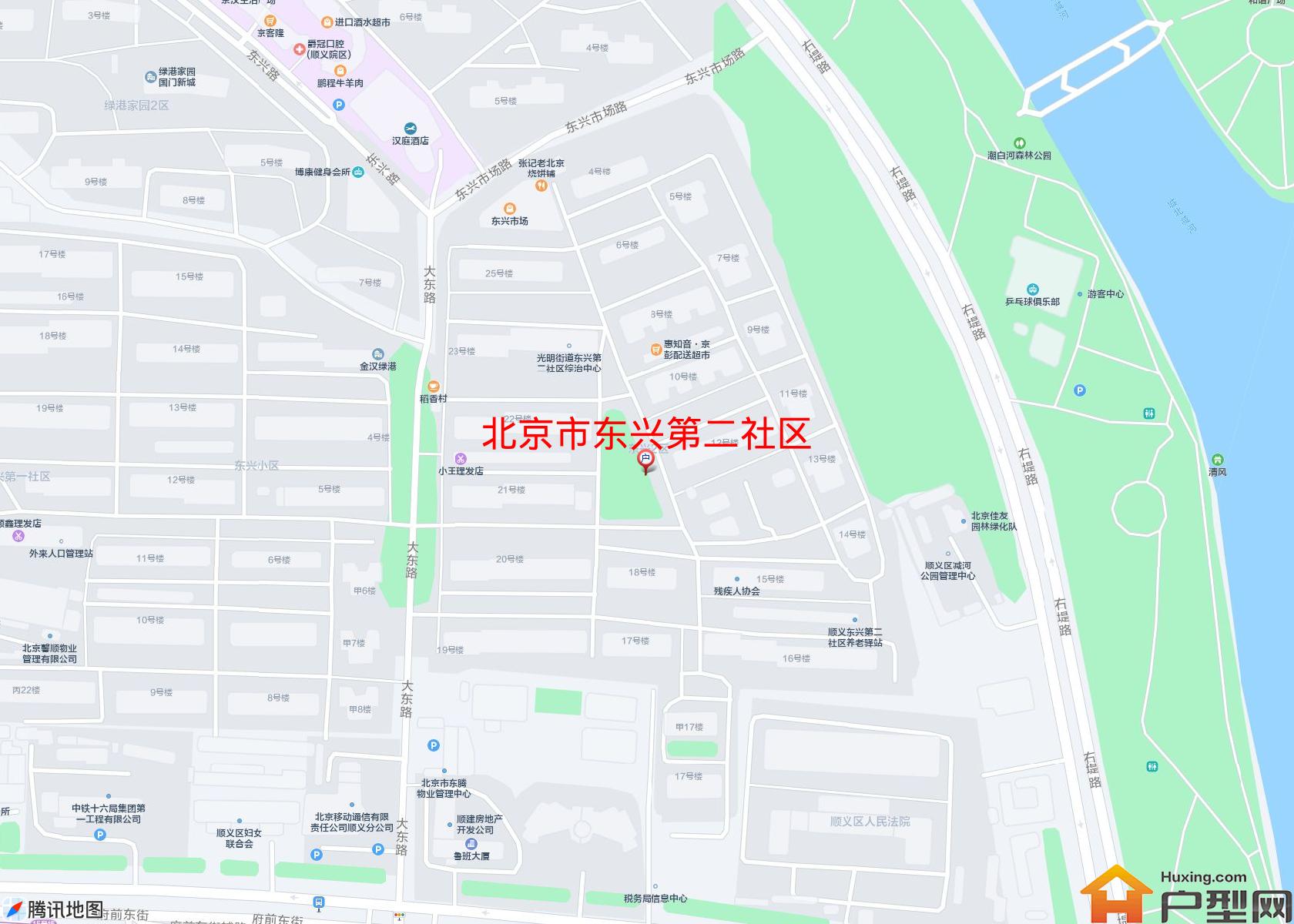 东兴第二社区小区 - 户型网