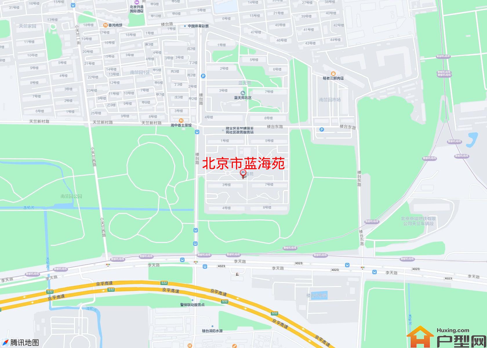 蓝海苑小区 - 户型网