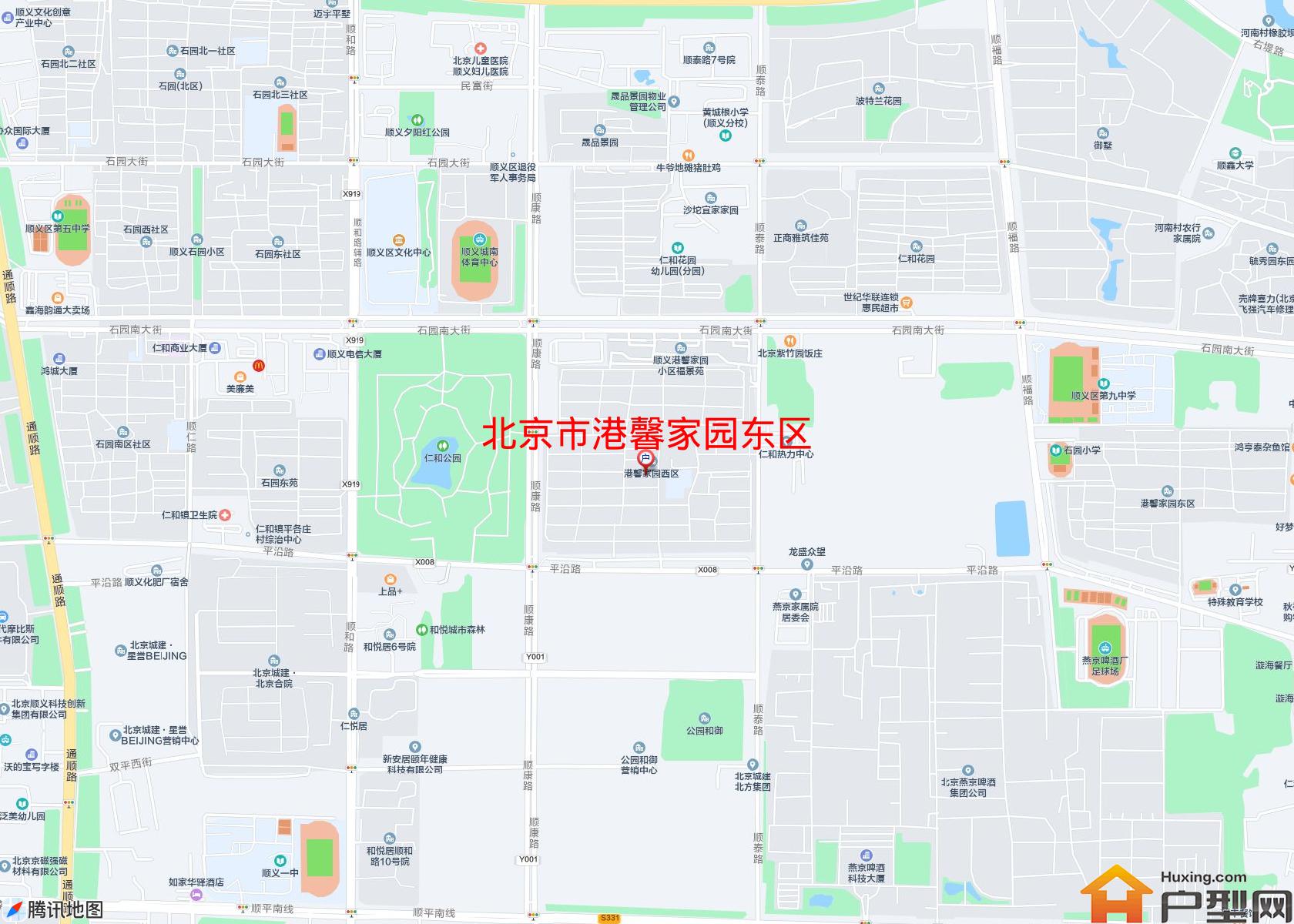 港馨家园东区小区 - 户型网 港馨家园东区小区 - 户型网