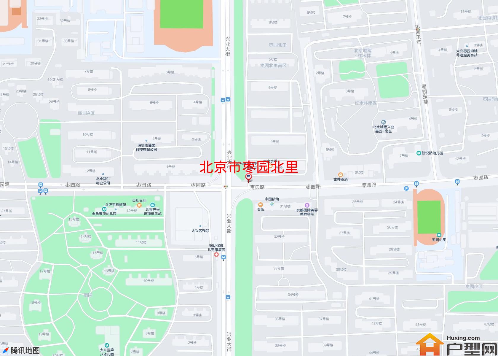 枣园北里小区 - 户型网