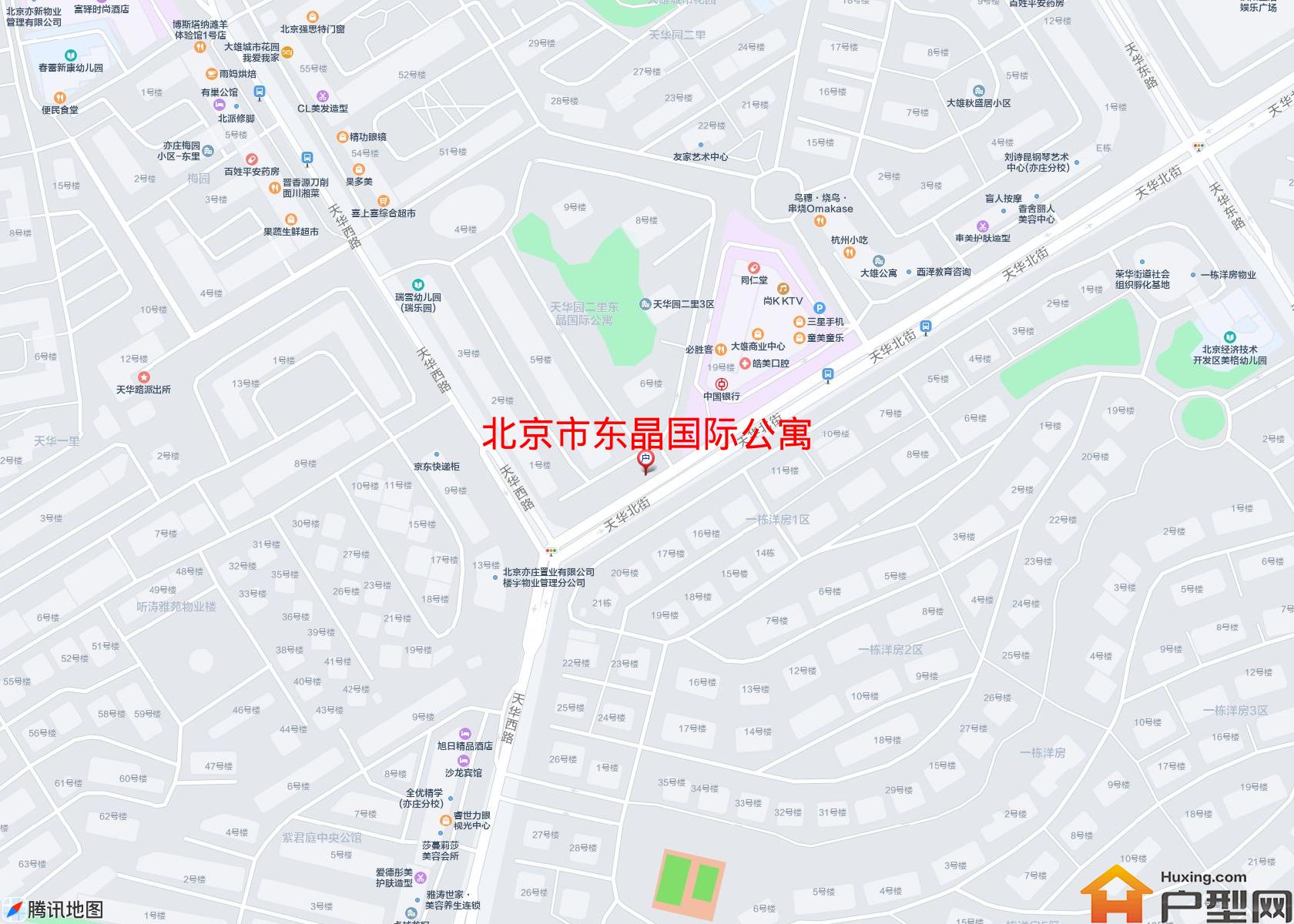东晶国际公寓小区 - 户型网