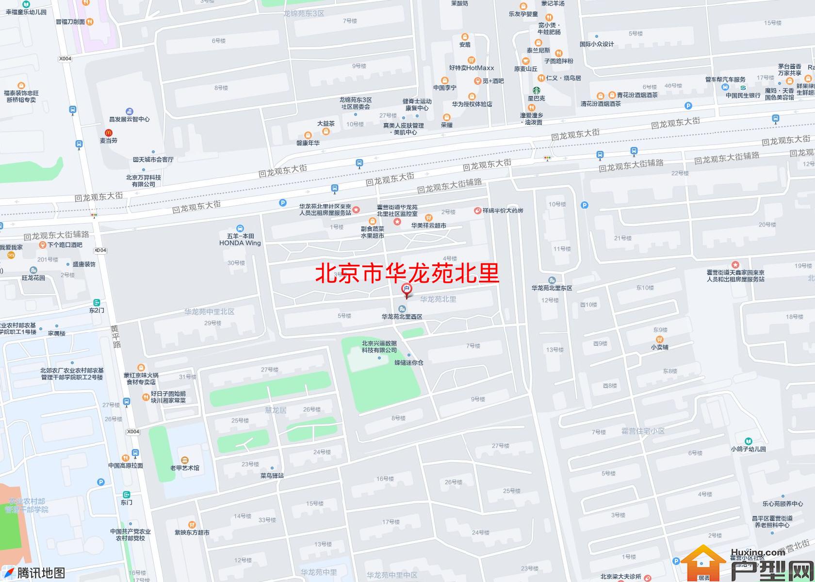 华龙苑北里小区 - 户型网 华龙苑北里小区 - 户型网