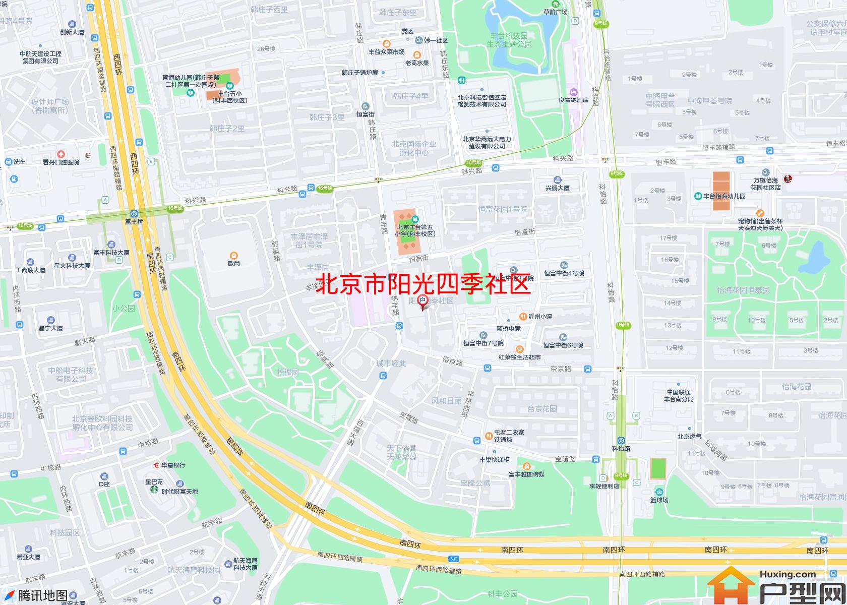 阳光四季社区小区 - 户型网