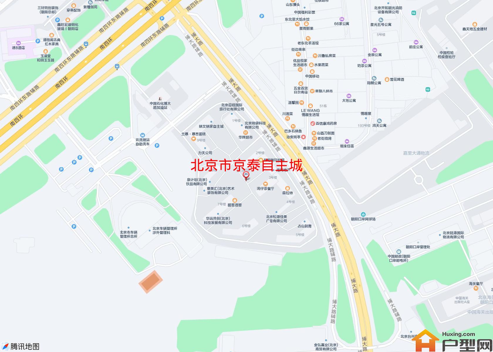 京泰自主城小区 - 户型网