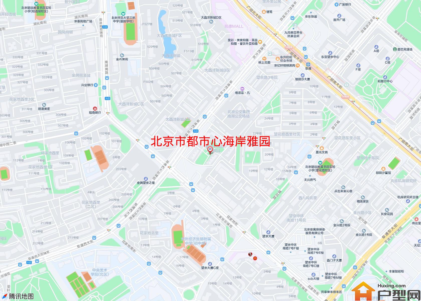 都市心海岸雅园小区 - 户型网