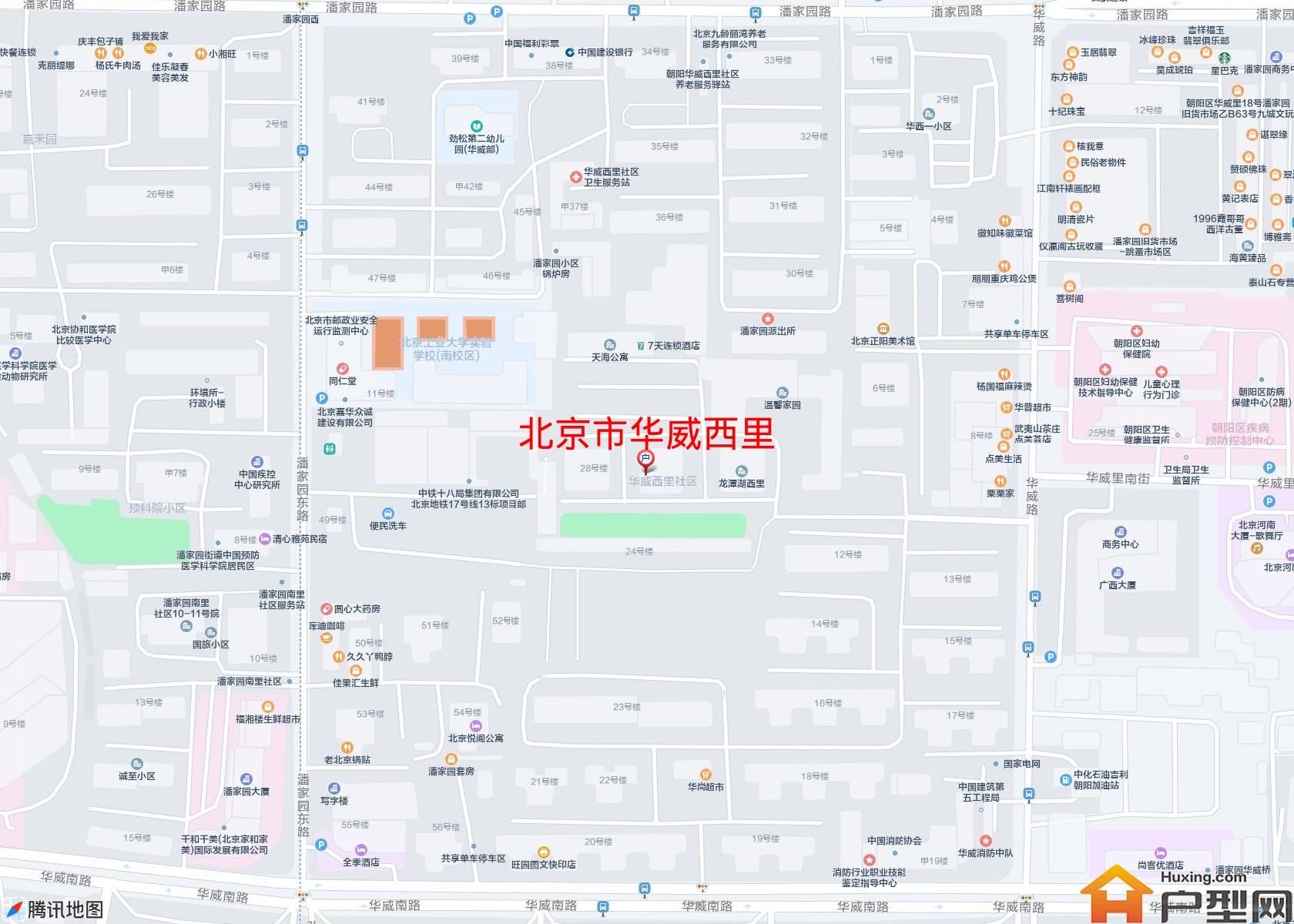 华威西里小区 - 户型网 华威西里小区 - 户型网