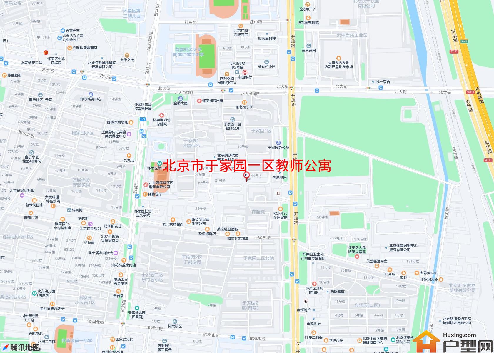 于家园一区教师公寓小区 - 户型网