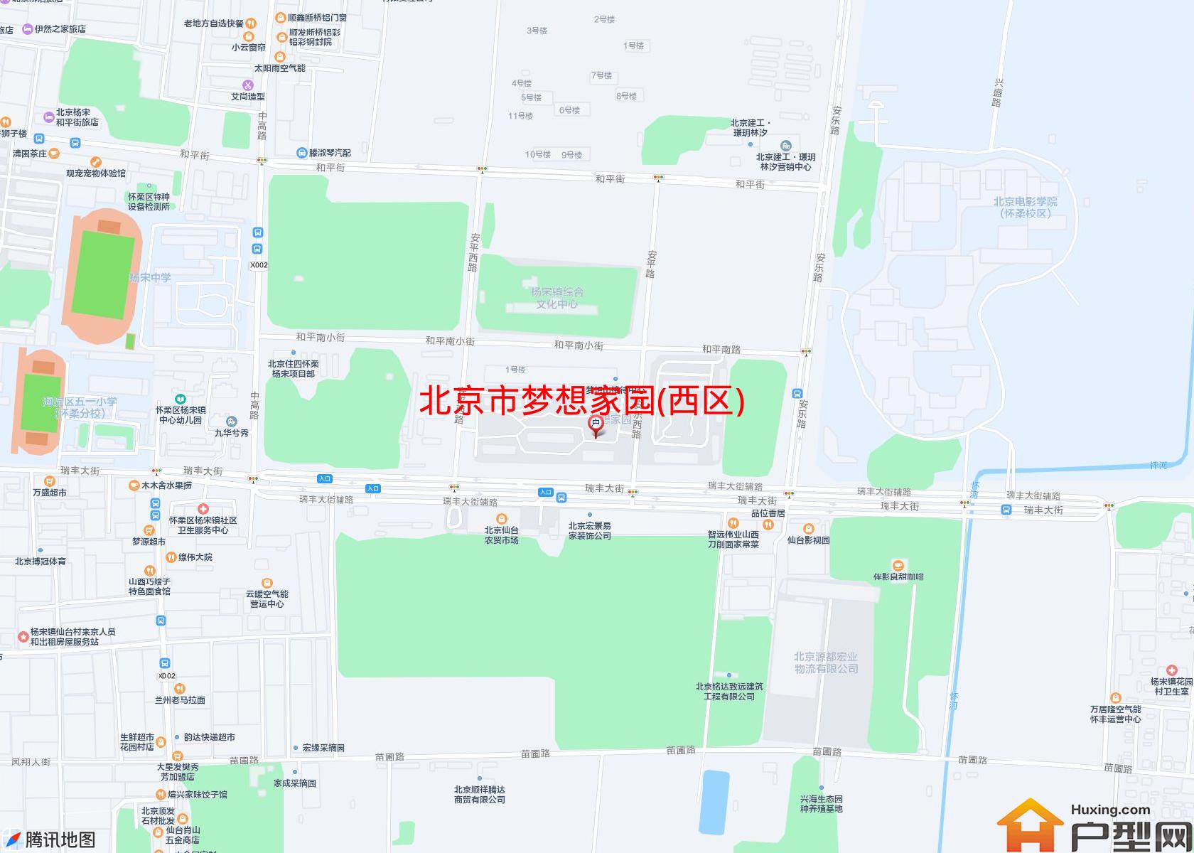 梦想家园(西区)小区 - 户型网