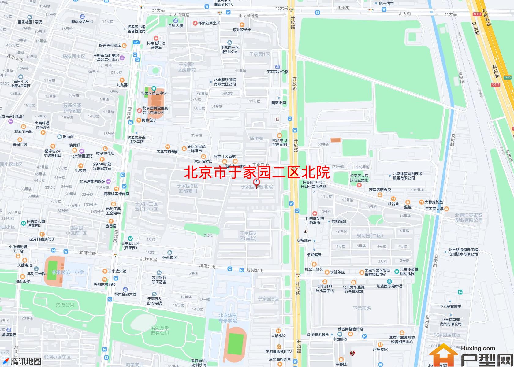 于家园二区北院小区 - 户型网