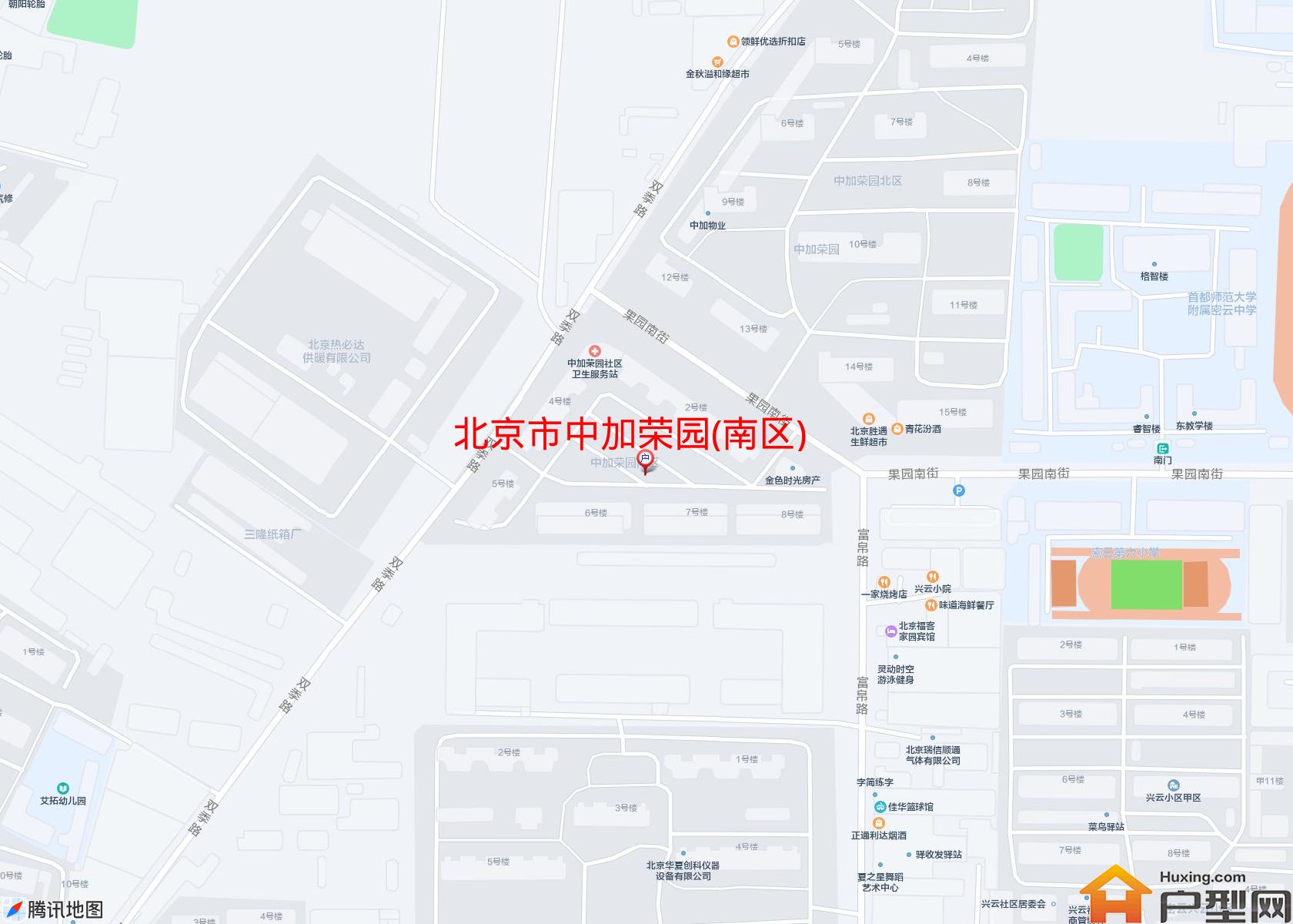 中加荣园(南区)小区 - 户型网