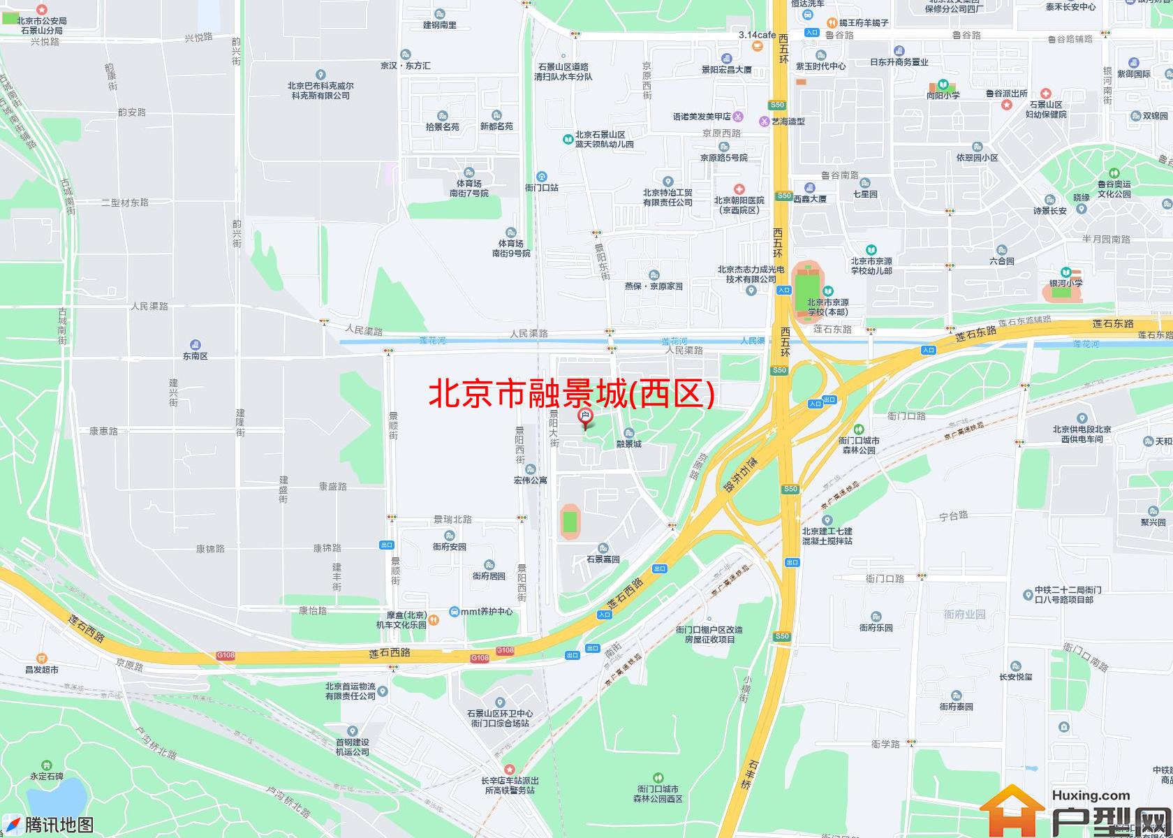 融景城(西区)小区 - 户型网