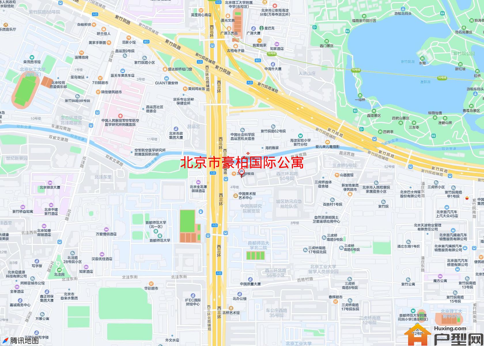 豪柏国际公寓小区 - 户型网