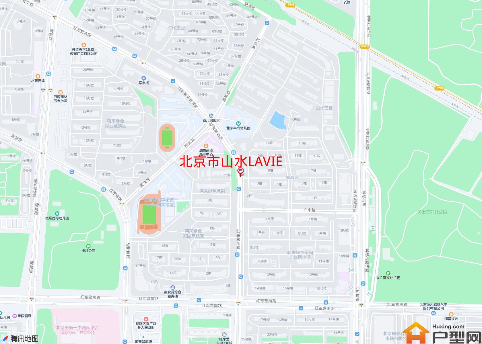 山水LAVIE小区 - 户型网