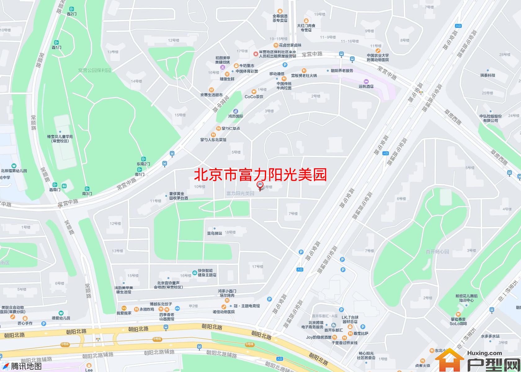 富力阳光美园小区 - 户型网