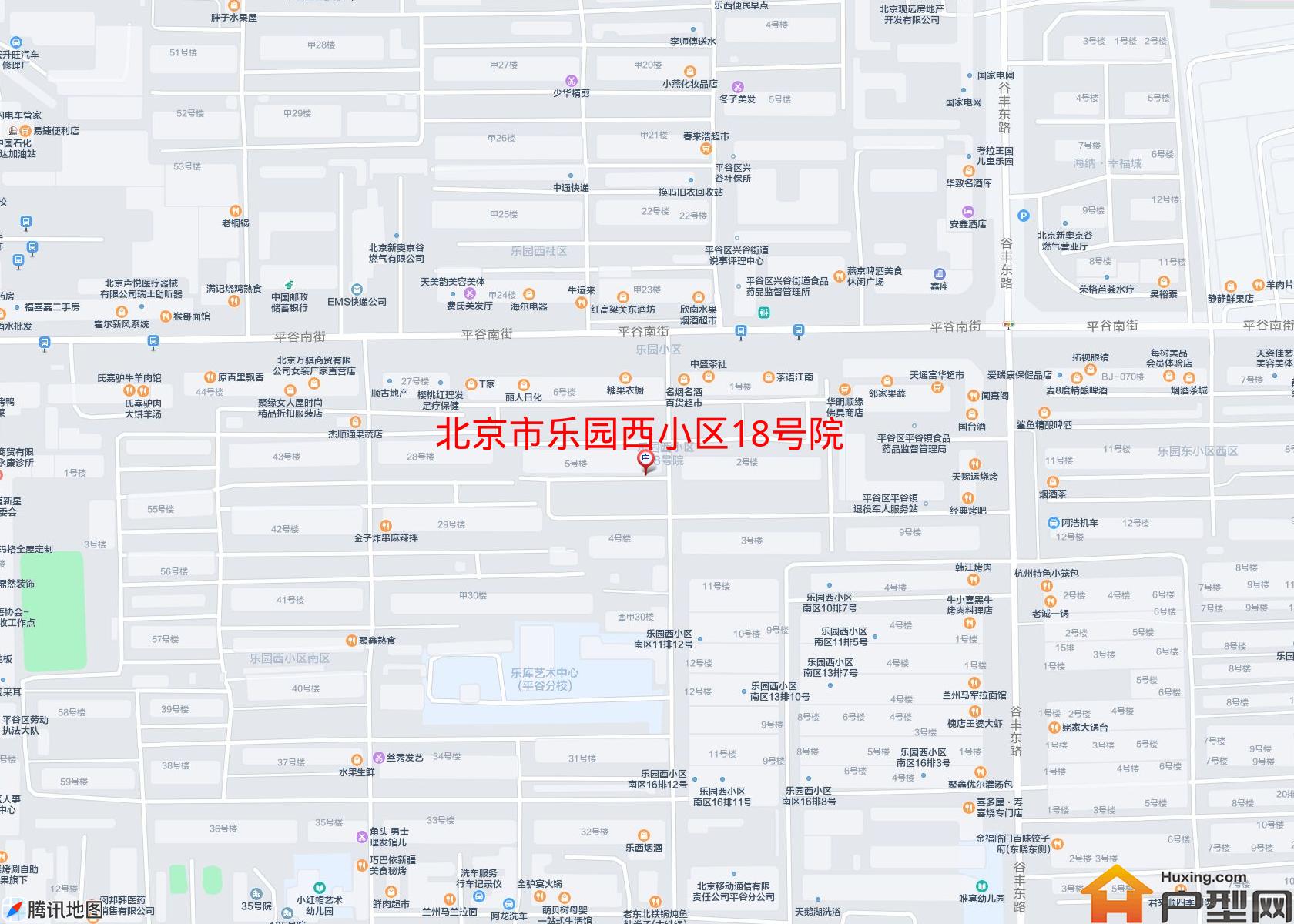 乐园西小区18号院小区 - 户型网