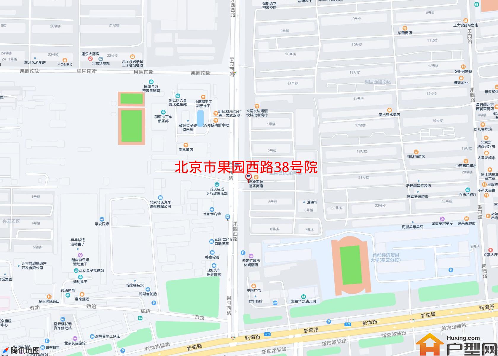 果园西路38号院小区 - 户型网