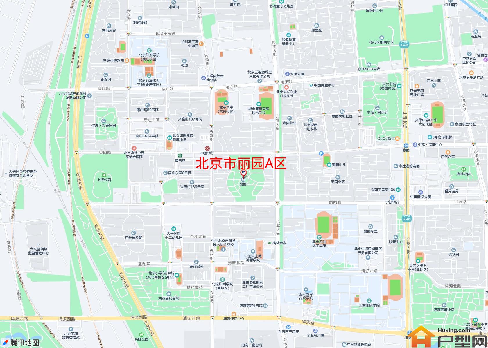 丽园A区小区 - 户型网