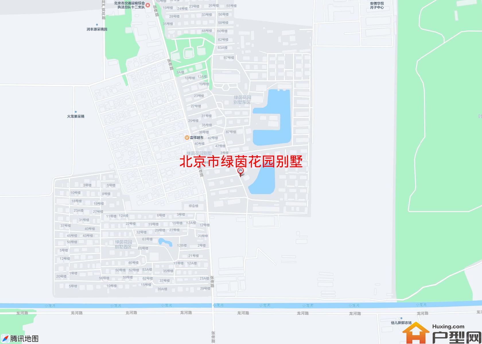 绿茵花园别墅小区 - 户型网