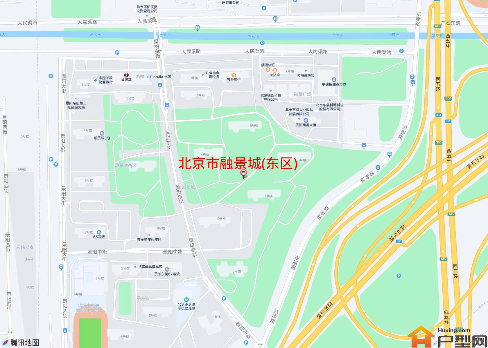 融景城(东区)小区 - 户型网